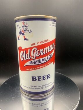 Vintage Beer Can The Original Old German Premium Lager Beer Empty Steel Can
